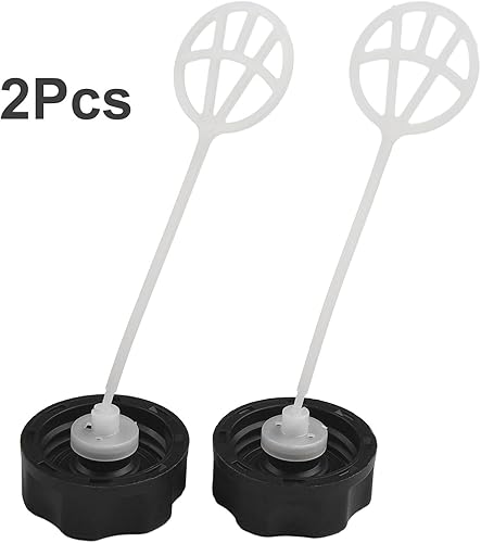 2 tappi di ricambio per serbatoio del carburante per vari decespugliatori, tagliasiepi e decespugliatori, compatibili con scooter a benzina da 43 cc, 49 cc, 52 cc, 55 cc - Honorern