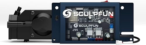SCULPFUN Kit per scheda madre automatica, 30 l/min, adattatore 12 V/7 A, scheda madre a 32 bit per incisione laser S9/S10 - Honorern
