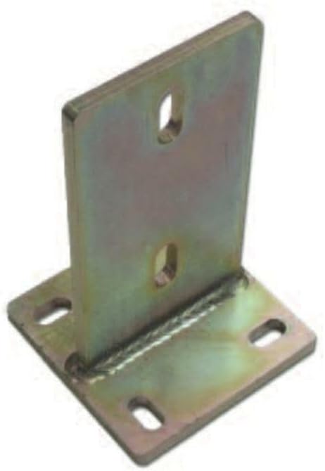 Supporto a scomparsa per travi, portapilastro a T con lama interna per montanti SPESSORE 8 MM - Honorern