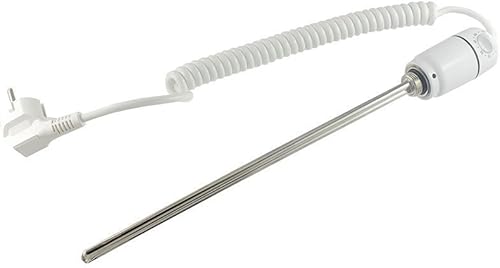 GT Bianco, 600 W, Cartuccia Riscaldante, Elementi Riscaldanti per Termosifoni, Con Termostato, Regolatore di Temperatura - Honorern