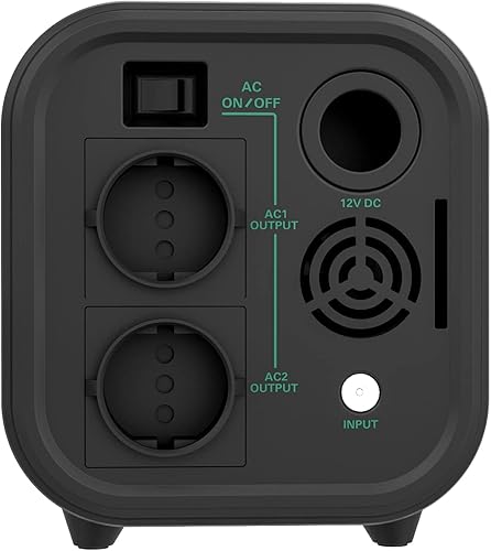 Etna VolcanoBat 384Wh/120000mAh Accumulatore di energia a onda sinusoidale pura con batteria LiFePO4, uscite AC/DC/USB-C/Auto, campeggio, caravan, camper - Honorern