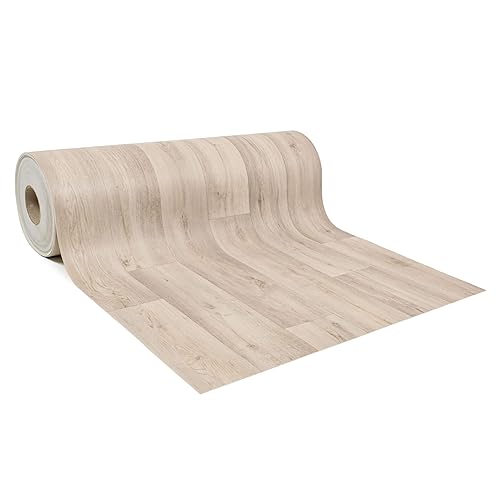 Pavimento PVC Professionale Maxima - Tappeto Vinile Impermeabile H.100cm, Venduto al Metro Lineare, Antibatterico, Antiscivolo e Resistente al Calpestio Intenso (Kora Greype) - Honorern