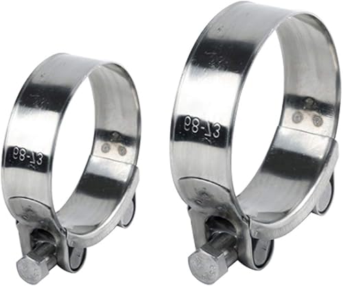 Tubo Clamp Strumento - 2/5Pcs Acciaio Inossidabile Morsetto per Tubo Ispessito Fibbia Scheda per Tubo Europeo Morsetto per Tubo Diametro 17-130mm - Honorern