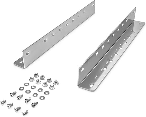 Junker 1 Coppia di Angolari di Montaggio KW1-100-H53-L542 Lunghezza 542 mm per Montaggio sul Fondo e su Piattaforma delle Guide a Estrazione Totale KV1-80-H53 e KV1-100-H53 - Honorern