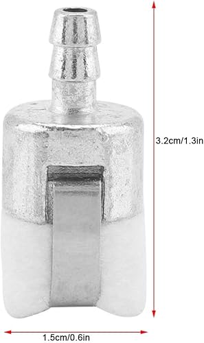 20 Pz Filtro Carburante Tosaerba Filtro Gas Grass Trimmer Ricambi 3/16 'Linea per Trimmer 13120519831 13120530830 - Honorern