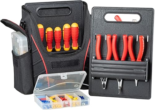 GT Line PSS Compact Bag R - Borsa porta attrezzi, Nero/Bianco, Compatto - Honorern