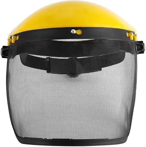 Casco di Sicurezza Integrale in Rete per Taglio e Decespugliatore, Casco Professionale per L'Agricoltura Forestale con Fascia Antisudore e Fascia per la Testa Regolabile, - Honorern