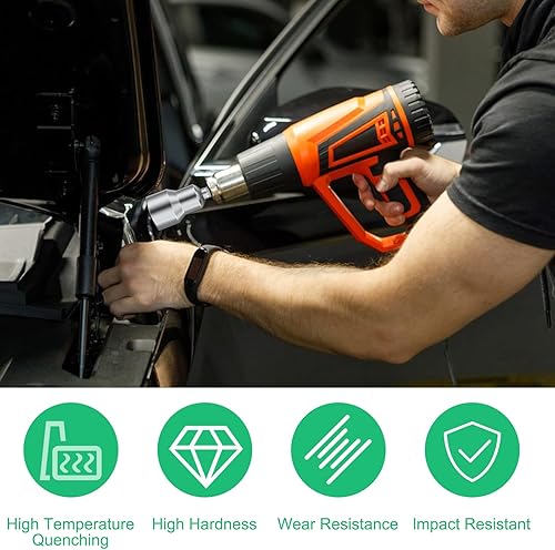 10 Pezzi Set di Chiavi a Bussola, Sdattatore Esagonale Chiavi Bussola 6/7/8/10/12/13/14/15/17/19, Magnetico Bussole per Avvitatore, per Trapani, Avvitatore e Adattatore a Percussione - Honorern