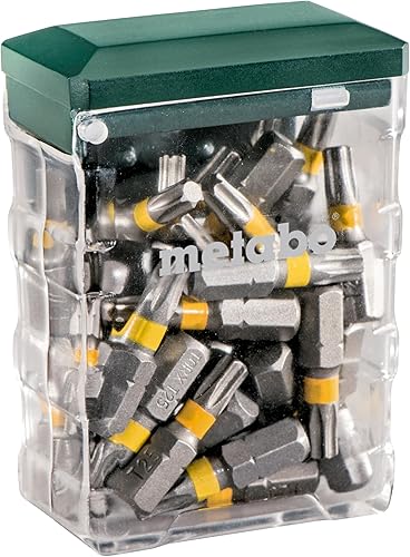 Metabo Set di 25 punte (formato TX25, accessori per professionisti, punte per avvitatori) 626713000 - Honorern