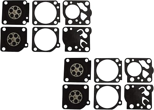 Kit guarnizioni carburatore e membrana sostituisce ZAMA GND-1 per McCulloch PM300 PM310 PM510X ZAMA C1-M2B (confezione da 2) - Honorern