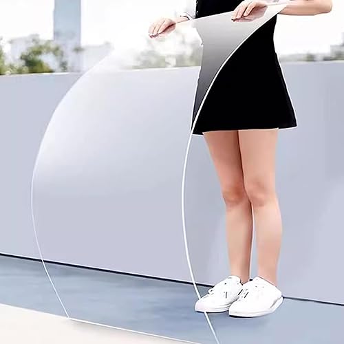 Fogli in policarbonato trasparente, protezione dai raggi UV, in plastica acrilica, per serre, tettoie, stadi, autobus, coperture - Honorern