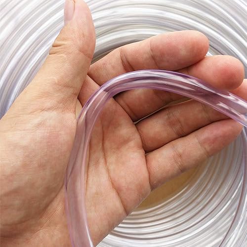 Yesallwas - 7mm x 9mm Tubo flessibile trasparente in plastica trasparente in PVC,Tubo Trasparente di 3 Metri Ideale per Serbatoio e Acquario - Honorern