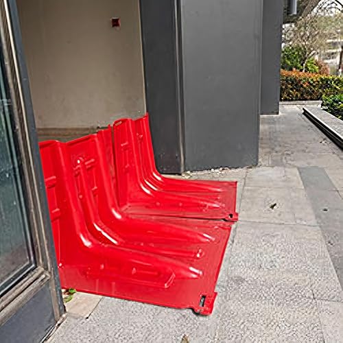 Barriera Di Protezione Contro L'Allagamento ABS L-Type,Porta Acqua Idrorepellente Per Controllo Delle Inondazioni Residenziali,Design Telescopico Per Diversione Del Fiume - Honorern
