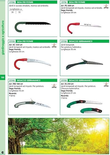 1PEZZO SAMURAI LAMA DI RICAMBIO ART. frd 180 lh - Honorern