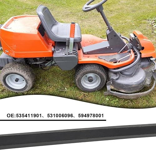 Cinghia A V per Tosaerba Lunghezza Interna 2032 Mm Puleggia Centrale dalla Pila alla Cinghia del Piatto OE 535411901/531006096/594978001 Compatibile con Husqvarna Rider 155 AWD/15V2 - Honorern