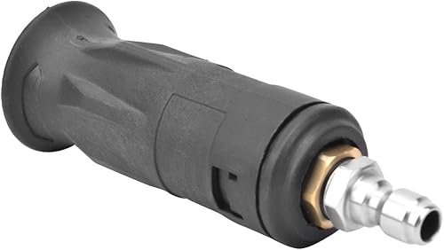 Ugello per Idropulitrice Ad Alta Pressione Rotante Da 1/4' A Connessione Rapida, Ugello Turbo Rotante Regolabile Regolabile Da 40° a Ventaglio a 0° a Getto a Matita - Honorern