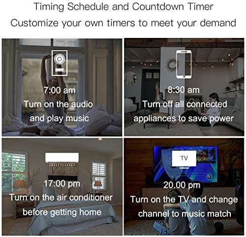 Cloud Even Telecomando IR Smart,Smart IR Control Hub WiFi universale ir infrarossi controllo remoto per TV climatizzatore ventilatore con controllo vocale Compatibile con  Alexa,Google home - Honorern
