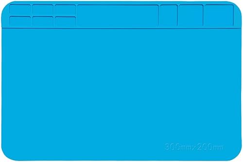 Tappetino da Lavoro in Silicone Stuoia di Saldatura Tappetino per Saldatura Tappeto da Lavoro Elettronica per Saldatura Riparazione Elettronica - Honorern