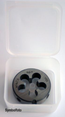 Filiera metrica fine Mf24 x 2,0 in HSS HSS con ruota di taglio filettata, filettatura DIN 223, filettatura destra M 24 x 2,0 MF - Honorern