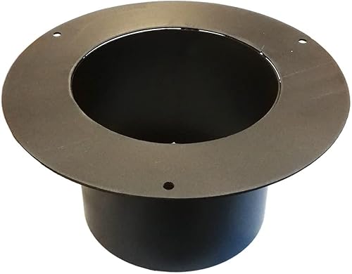 raccordo per stufa a legna - camino rosone con tubo (140mm) - Honorern