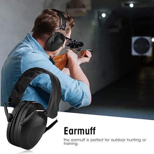 056 Cuffie Antirumore per Tiro Elettronico NRR 30 DB Riduzione del Rumore, Cuffie per Amplificazione del Suono, Perfette per il Poligono di Tiro (OD Verde) - Honorern