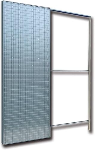 Controtelaio per porte scorrevoli anta unica spessore muro 125mm Doortech by Scrigno - Misura: 80X210 cm - Honorern