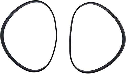 2 anelli in gomma per sega a nastro per la lavorazione del legno, ruota di scorrimento per ruote da 20-35 cm, accessorio di ricambio per cinghia di trazione (per 25,4 cm) - Honorern