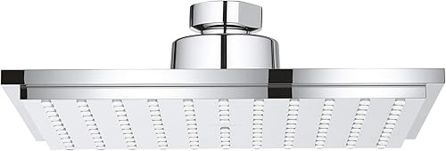 Grohe Euphoria Cube Soffione Doccia Contemporaneo, 150Mm, Monogetto, Cromo, Ecojoy 27705000 - Honorern