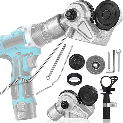 Cesoia Per Lamiera Cesoie Elettriche Per Metallo Per Avvitatori A Batteria Con Ruota Dentata Ricambi Aggiornamento Di Terza Generazione Per Il Taglio Di Ferro, Acciaio, Rame, Alluminio - Honorern