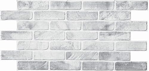Pannelli decorativi 3D in PVC – GRIGIO MATTONE - Honorern