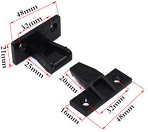 5 cerniere per connettori per mobili, fibbia di fissaggio a 90 angoli, accessori da appendere alla parete dello schermo dell'armadio. (colore: 2) - Honorern