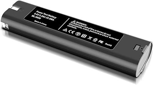 3500mAh 9.6V Ni-Mh Batteria Sostituzione per Makita 9.6V Batteria 9000 9034 9600 191681-2 192533-0 Sostituzione per Makita 9.6V Ni-Mh Batteria - Honorern