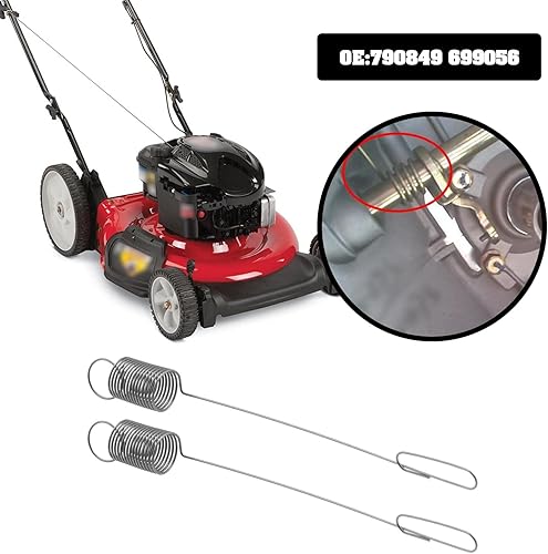 Set 2 Molle a Palette d'Aria di Ricambio 790849 699056 compatibili con Molle di Controllo della velocità degli ammortizzatori Briggs & Stratton - Honorern