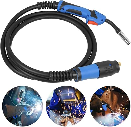 MIG Saldatura Torcia Pistola MB-15AK 3 Meter Euro EU Connettore Pistola Gas Conversione Binzel Tipo per MIG MAG Saldatore - Honorern