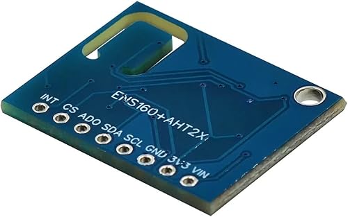TECNOIOT 1 Pezzi ENS160 + AHT21 CO2 eCO2 TVOC Sensore di umidità della Temperatura della qualità dell'Aria - Honorern