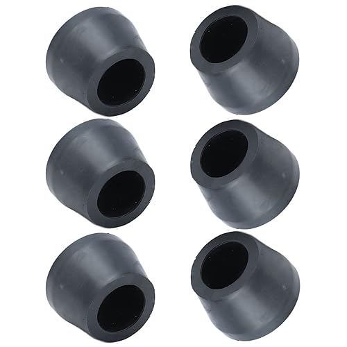 6 Piedini in Gomma per Compressore D'aria, Ammortizzatori per Piedini Antivibranti - Honorern