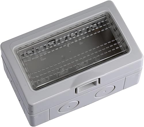 Scatola Porta Frutti Da Esterno, Compatibile Con Bticino Matix (1, Custodia 4P IP55 Con Coperchio) - Honorern