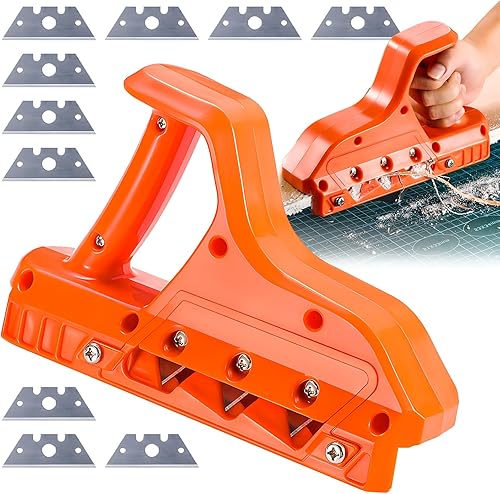 Pialla a Mano per Cartongesso - Taglierina Rapida Con 45° e 60°, Utensili da Taglio per Plancia - Honorern