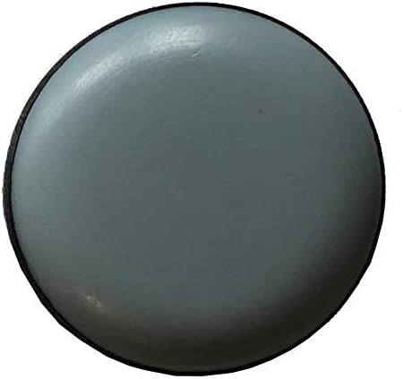 GOODWAY 16 feltrini in teflon, per mobili, colore grigio, diametro 22 mm, autoadesivi - Honorern
