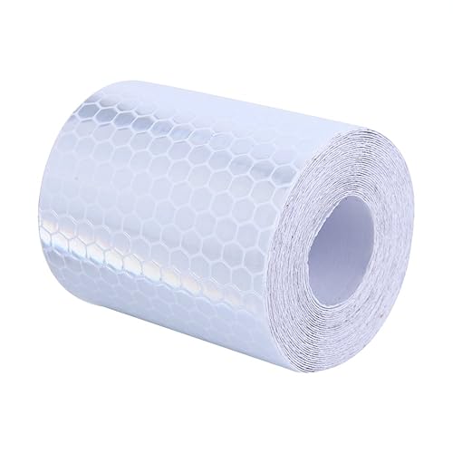 Nastro riflettente in PVC Nastro adesivo riflettente Nastro per marcatura di sicurezza Adesivo di sicurezza Nastro riflettente bianco - Honorern