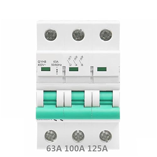Interruttore Principale Trifase GYH8 125A Interruttore di Isolamento 400V 1 Pezzo - Honorern