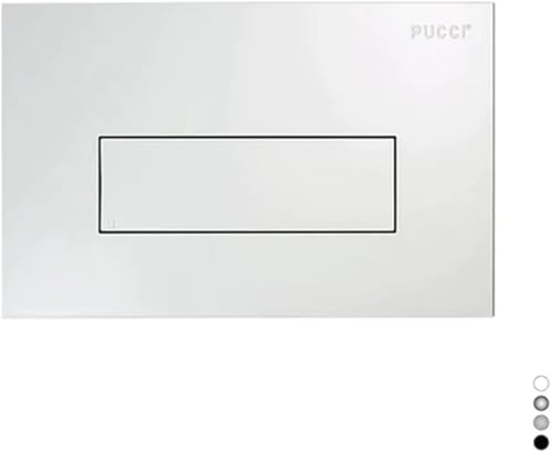 Pucci 80130662 Placca per Cassetta di Scarico Sara-2014 Cromo, Multicolore - Honorern