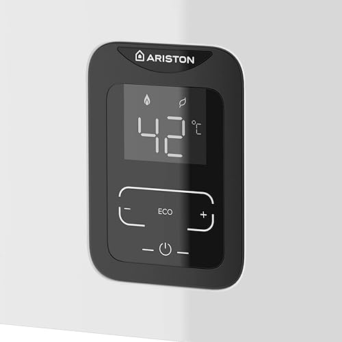 Ariston Next Evo X - Scaldabagno Butano 11 L/min Basso Consumo, Riscaldatore Gas Butano Propano Stagno Termostatico e Low Nox 16,5 x 34,5 x 57 cm Fabbricato per Installazione Spagna - Honorern