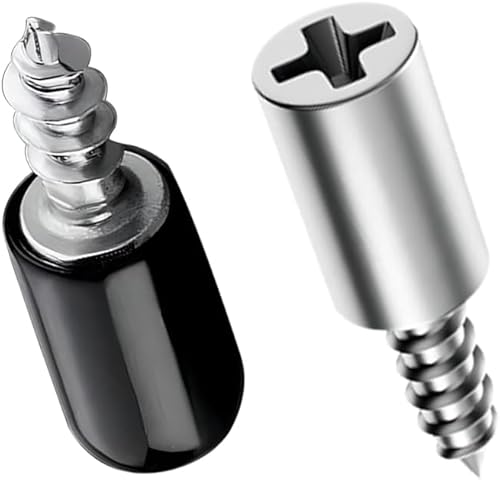 Qrity 12 Pezzi Perni per Mensole, Ø7mm Supporti dello Scaffale con Copertura Antiscivolo, Pinze Integrate per Scaffali, Supporti per Scaffali, per Librerie, Armadietti, Mobile per Scarpe - Honorern