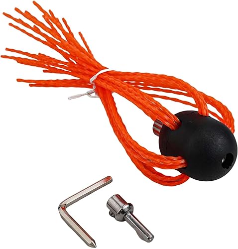 Kit di testine per spazzacamino per spazzare il camino e pulire accuratamente la canna fumaria per uso domestico - Honorern