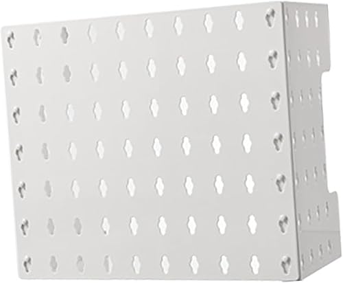 Pannello Forato Montato a Parete, Pannello Perforato Multifunzionale per Scaldabagno a Gas, Copertura Schermante per Punzone, Rack di Stoccaggio a Parete, per Banco di Lavoro, - Honorern