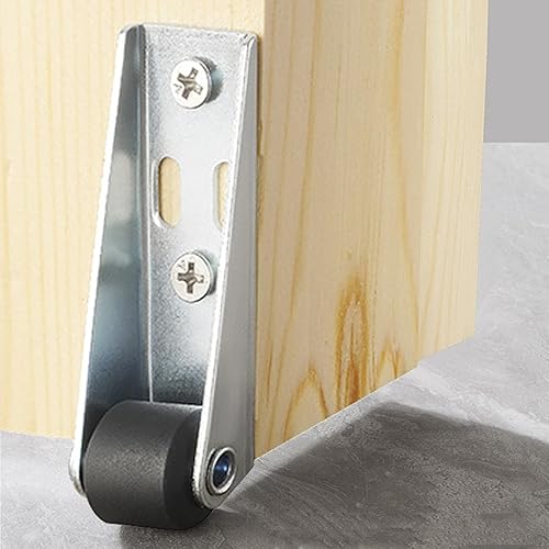 Ruote girevoli per carichi pesanti,Ruote girevoli per carichi pesanti - Ruote piroettanti con staffa lunga - Rotelle montaggio laterale, ruote per mobili, rotelle scorrevoli e silenziose per la ripa - Honorern