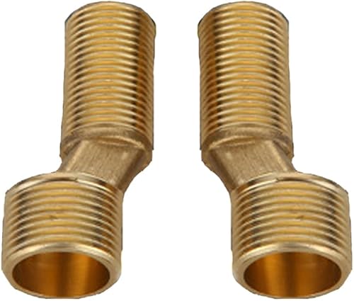 Braccio del rubinetto della doccia, collegamento del rubinetto della doccia da 3/4 pollici a 1/2 pollici dell'adattatore del rubinetto della doccia, connettore del rubinetto per il bagno - Honorern