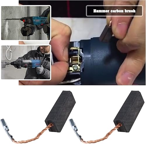 2 Paia Spazzole Di Carbone Compatibile Con Bosch GBH 2-24 DFR/GBH 2-24 RLE/GBH 2-24 DSR/GBH 2-24 DSE Martelli Perforatori Utensili Elettrici Utensili Elettrici 5x8x19.5mm - Honorern