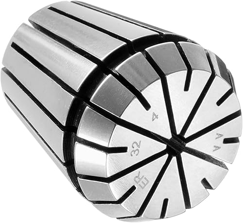 Mandrino a Pinze a Molla, Pinze a Molla Er-32 con Diametro Serraggio di 4mm, Pratica Rimozione Mandrino Acciaio Carbonio 65Mn - (Applicazioni: per Macchine da Incisione Cnc) - Honorern